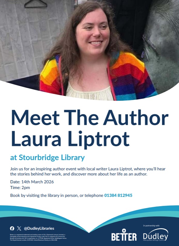 Stourbridge Library - Meet the Author Laura Liptrot